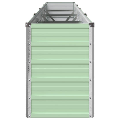 vidaXL Raised Garden Bed Pastel Green 320 x 40 x 55 cm
