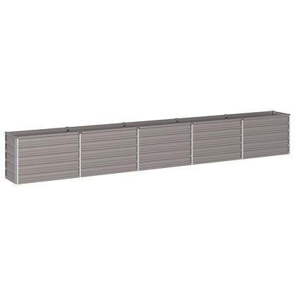 vidaXL Raised Garden Bed Rusty 400 x 40 x 55 cm corton