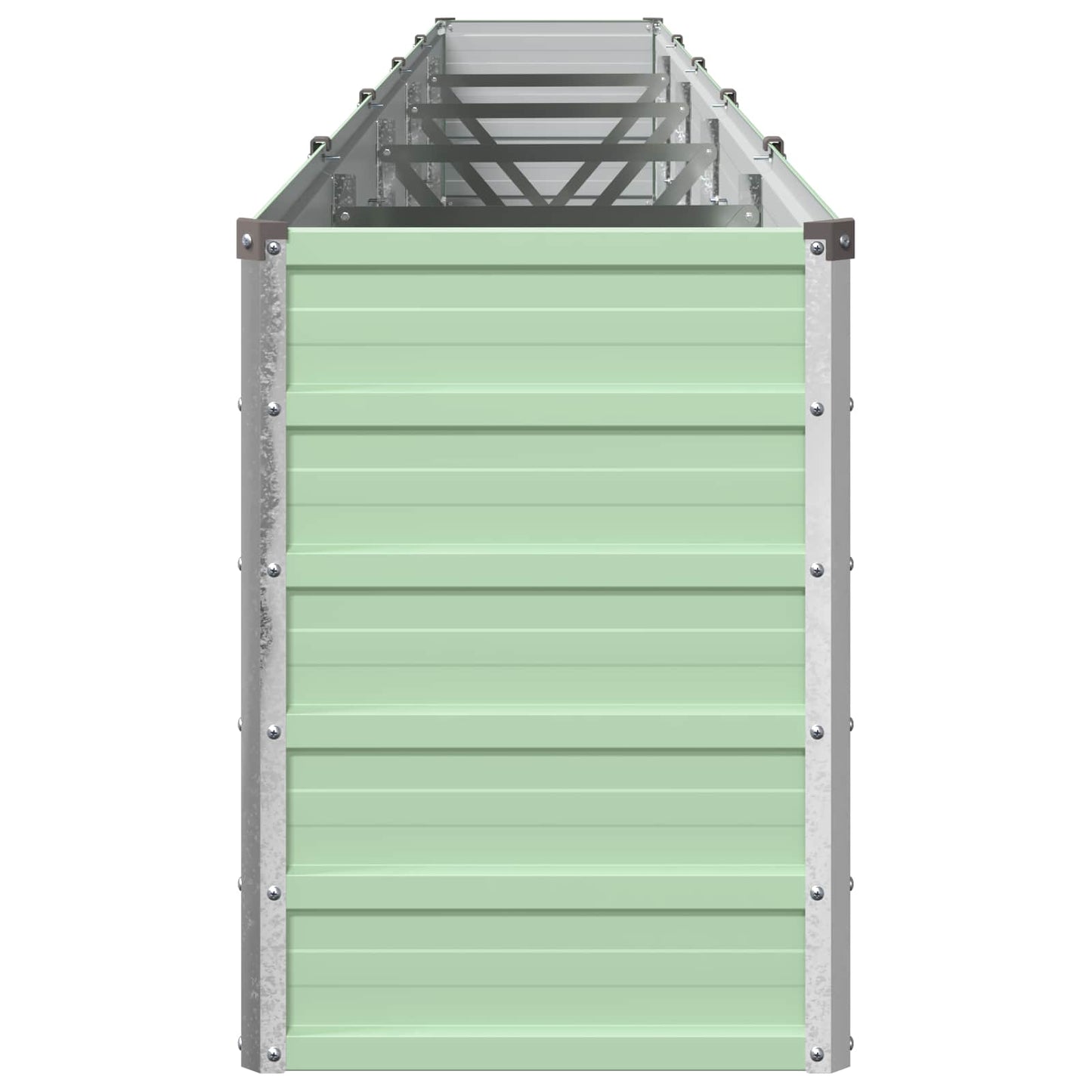 vidaXL Raised Garden Bed Pastel Green 400 x 40 x 55 cm