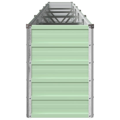 vidaXL Raised Garden Bed Pastel Green 400 x 40 x 55 cm