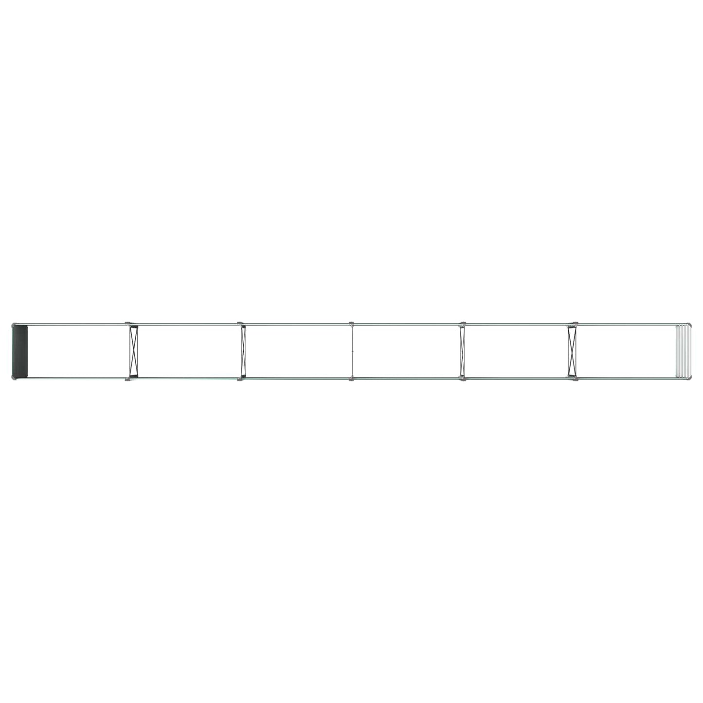 vidaXL Raised Garden Bed Green 480 x 40 x 55 cm cold-rolled steeel