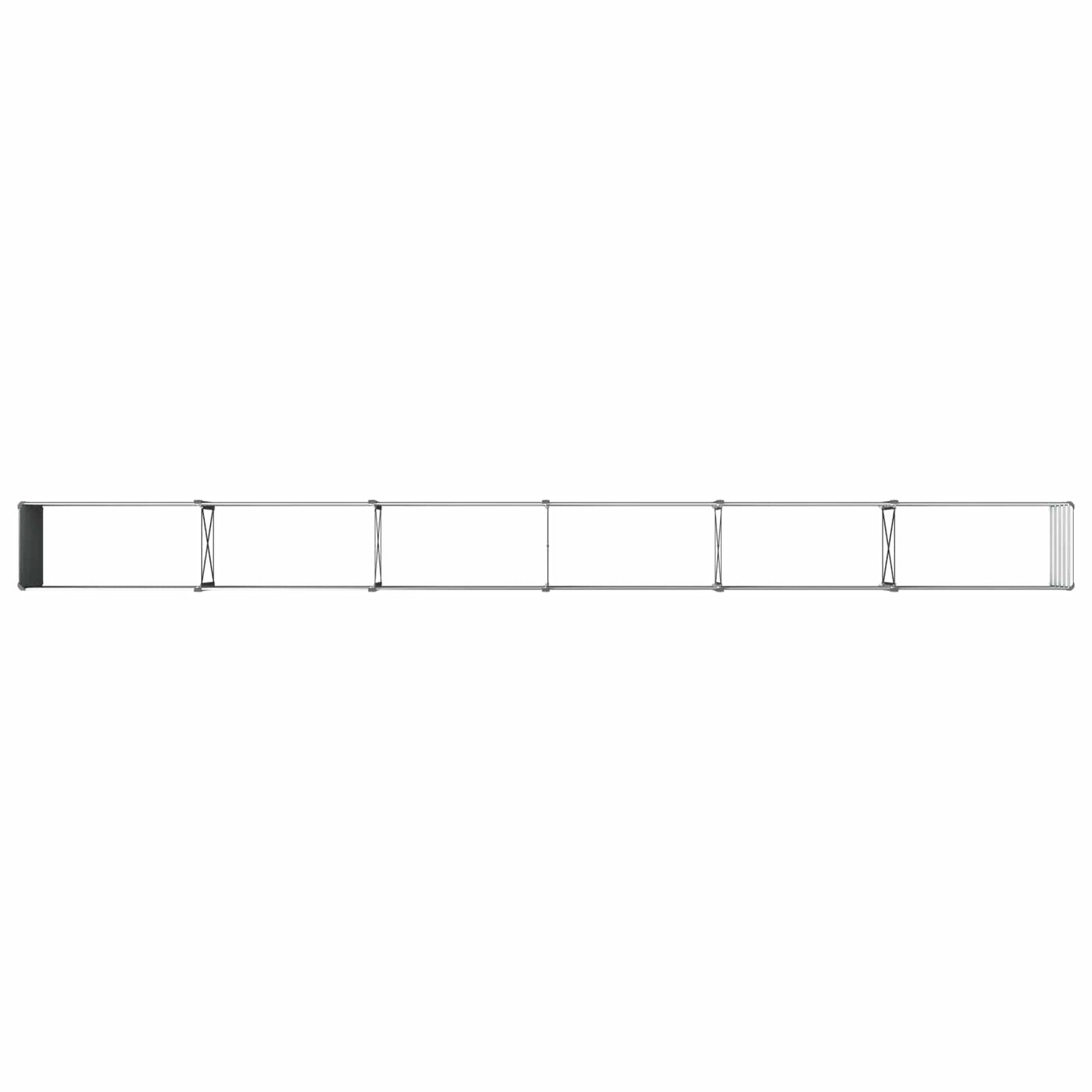 vidaXL Raised Garden Bed Anthracite 480 x 40 x 55 cm cold-rolled steel