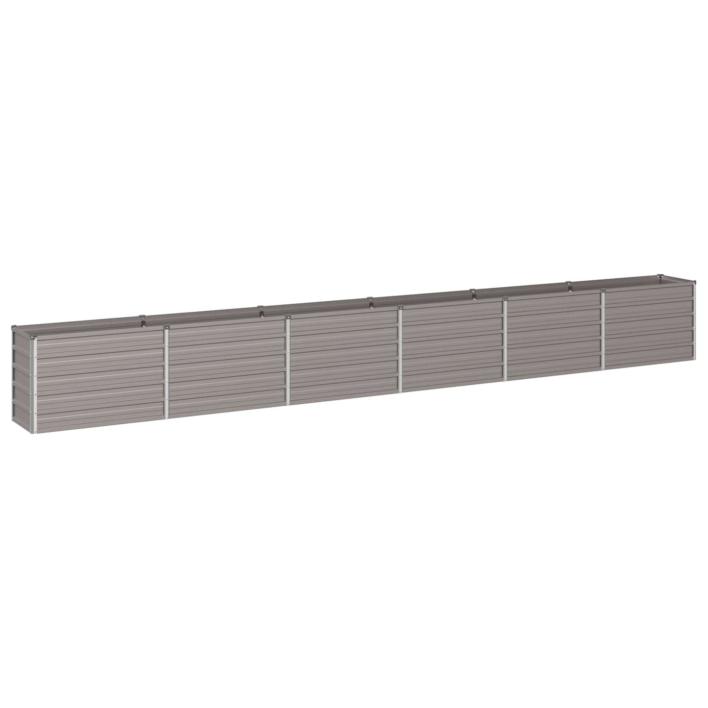 vidaXL Raised Garden Bed Rusty 480 x 40 x 55 cm corton