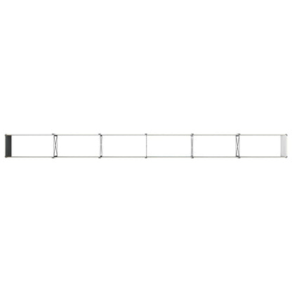 vidaXL Raised Garden Bed Ivory 480 x 40 x 55 cm cold-rolled steel