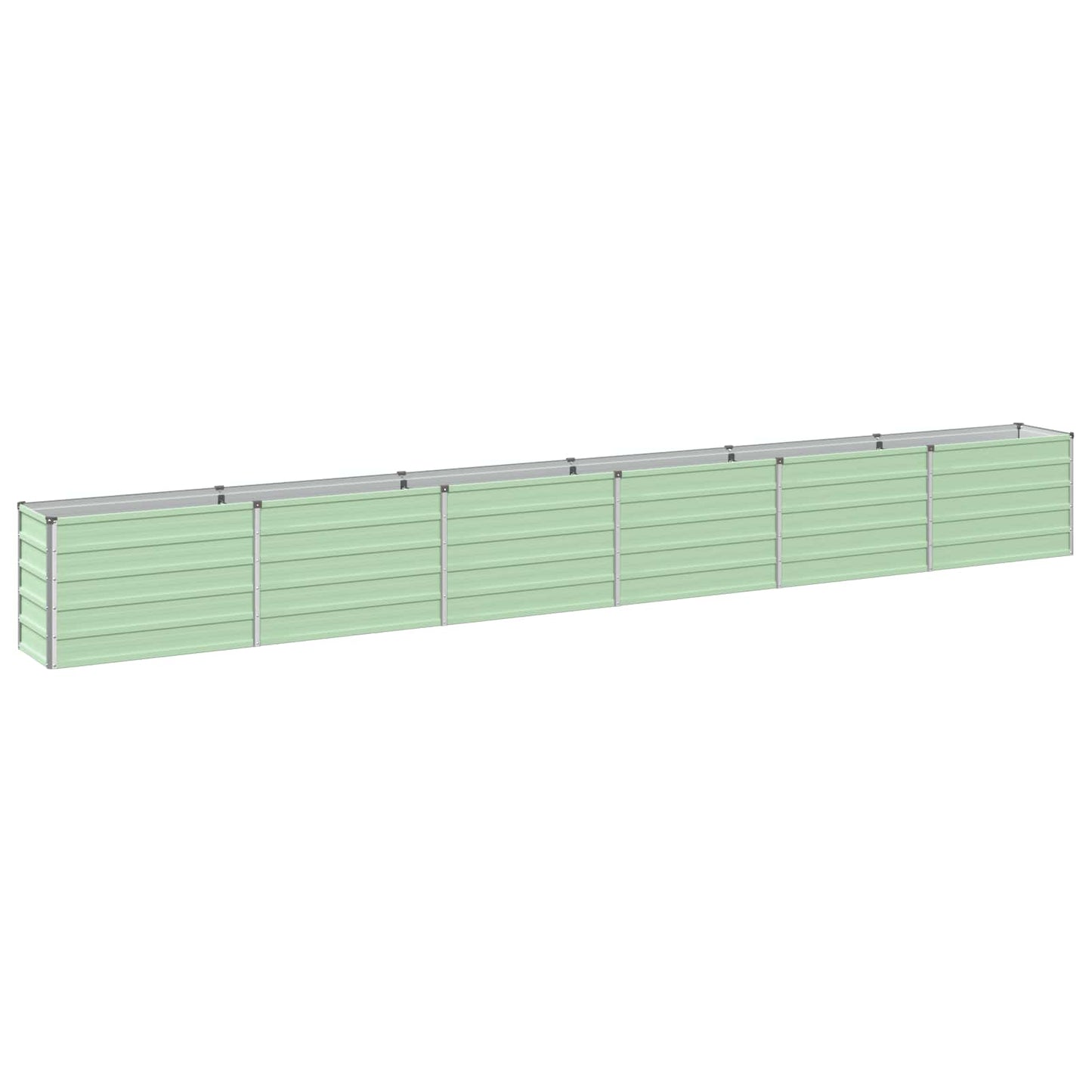 vidaXL Raised Garden Bed Pastel Green 480 x 40 x 55 cm