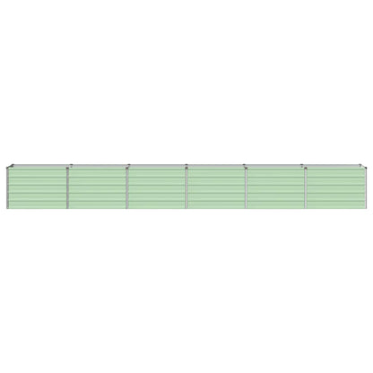 vidaXL Raised Garden Bed Pastel Green 480 x 40 x 55 cm