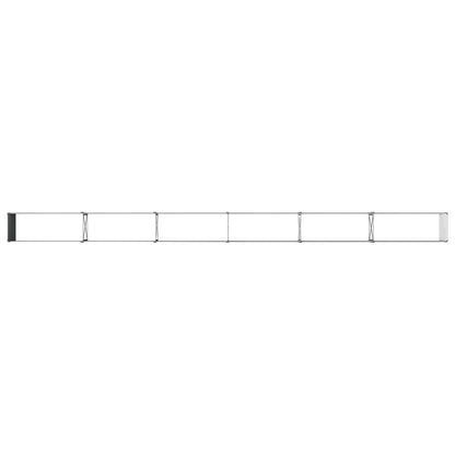 vidaXL Raised Garden Bed Black 600 x 40 x 55 cm cold-rolled steel