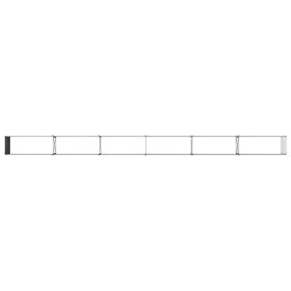 vidaXL Raised Garden Bed Brown 600 x 40 x 55 cm cold-rolled steel