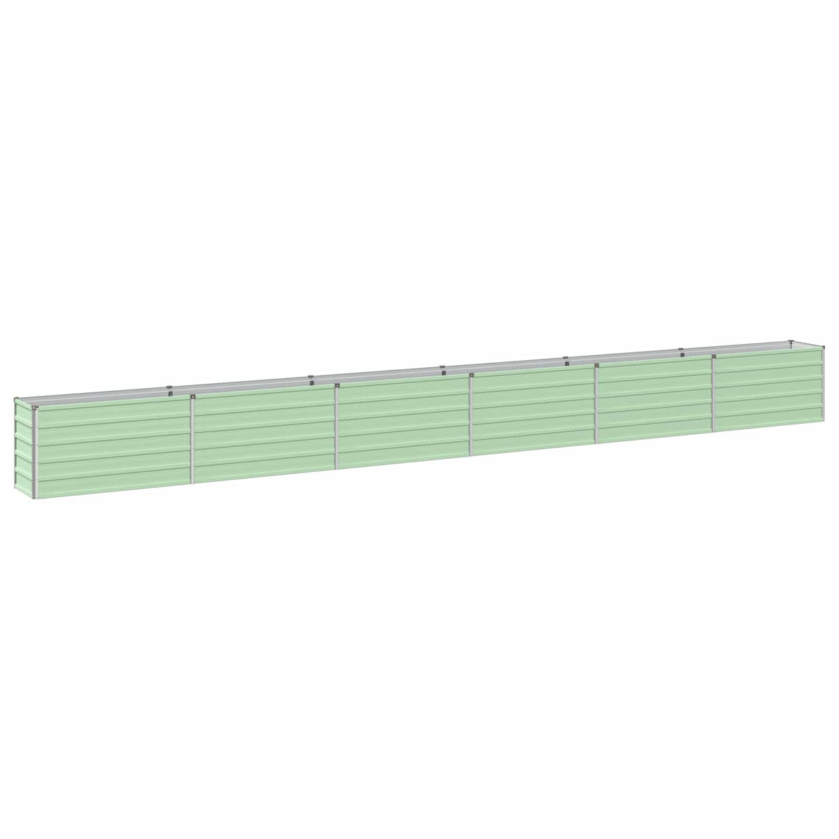 vidaXL Raised Garden Bed Pastel Green 600 x 40 x 55 cm