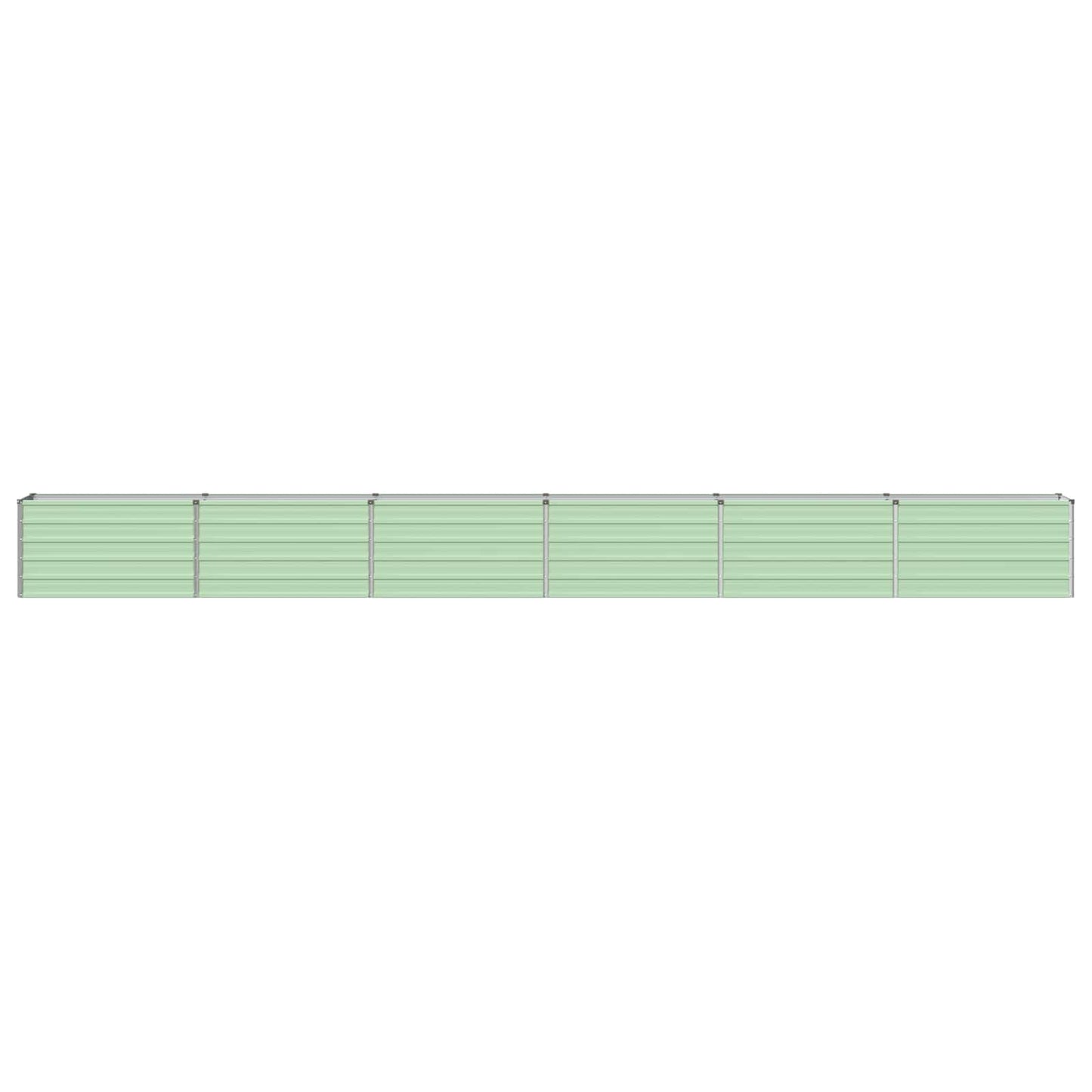 vidaXL Raised Garden Bed Pastel Green 600 x 40 x 55 cm