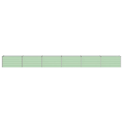 vidaXL Raised Garden Bed Pastel Green 600 x 40 x 55 cm