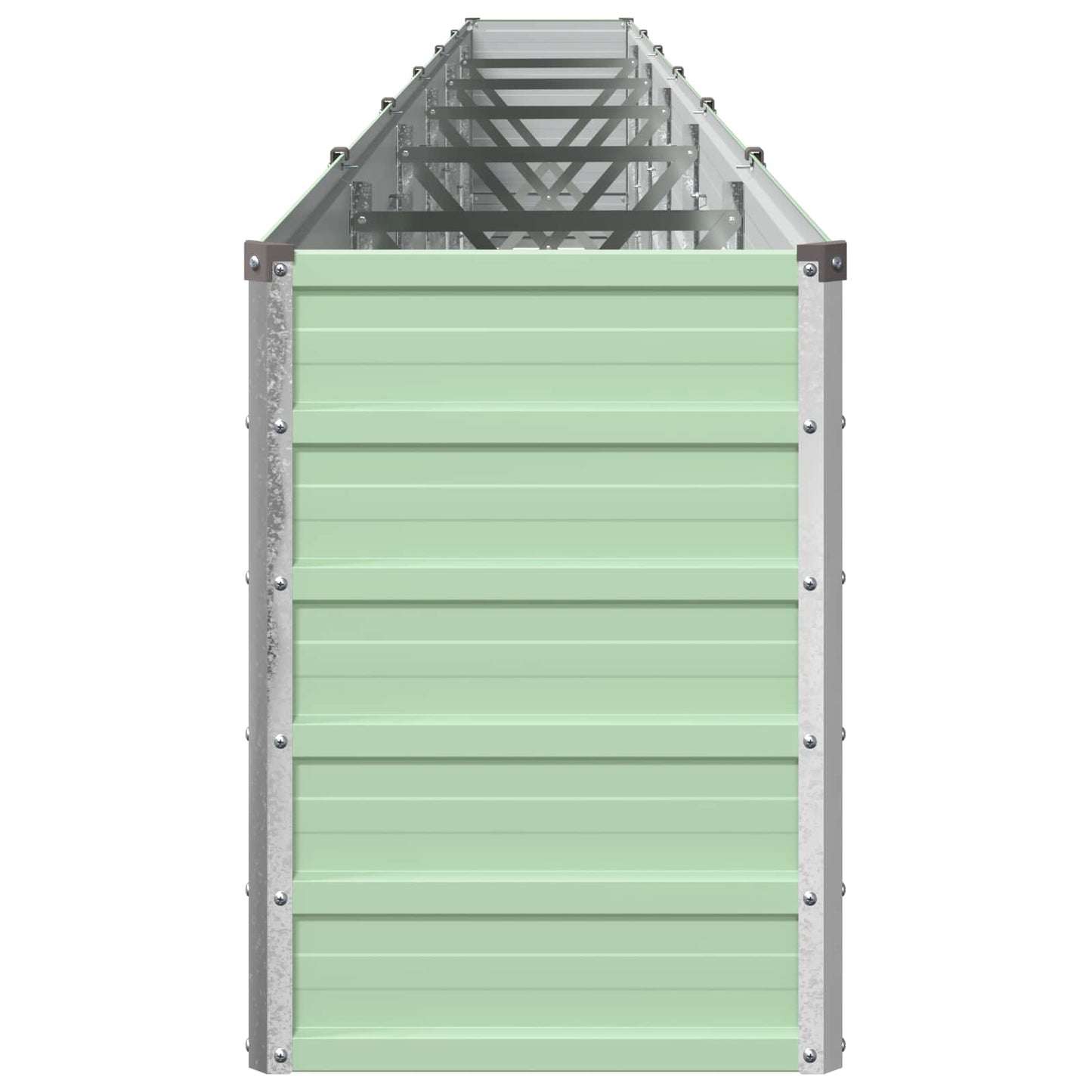 vidaXL Raised Garden Bed Pastel Green 600 x 40 x 55 cm