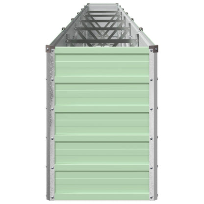 vidaXL Raised Garden Bed Pastel Green 600 x 40 x 55 cm
