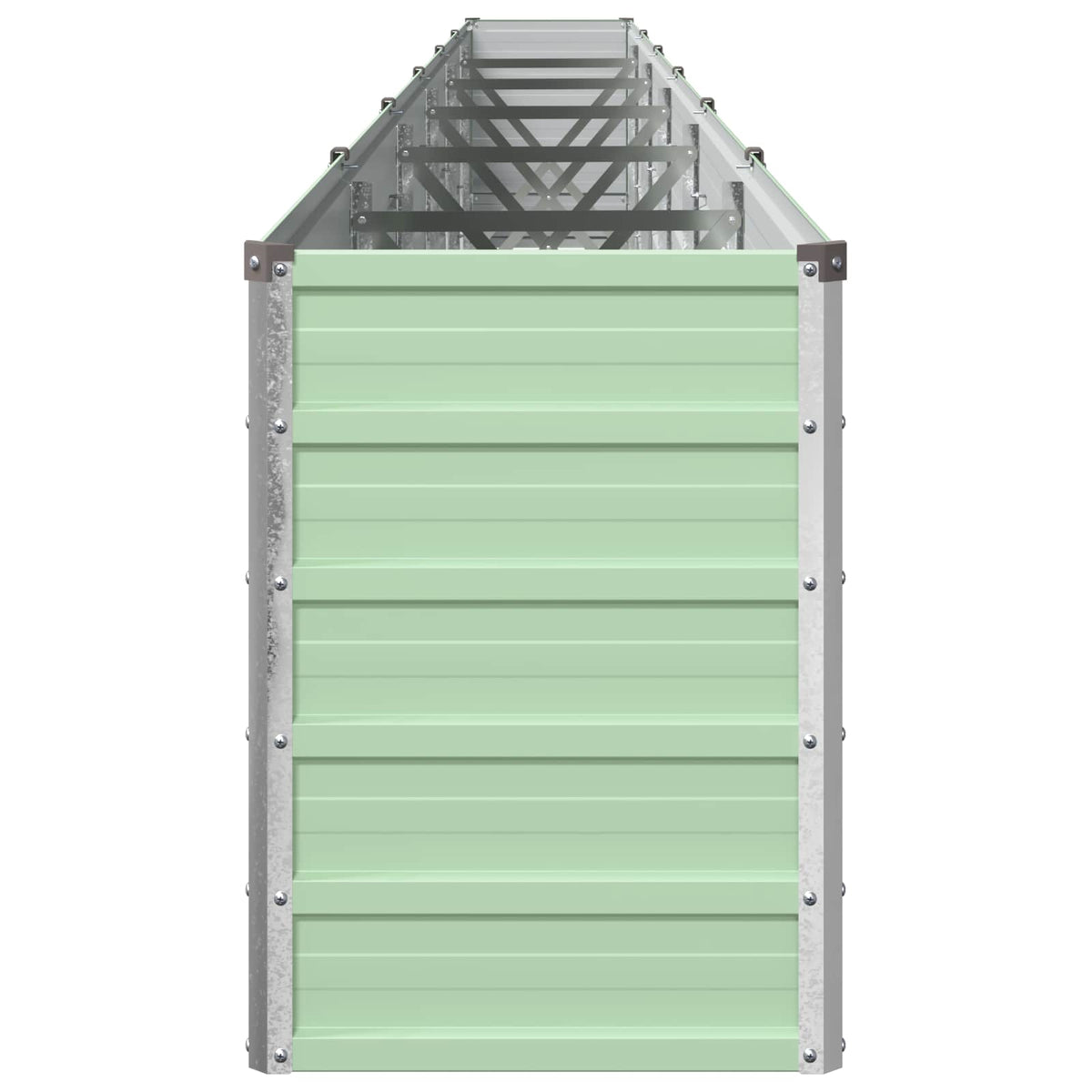 vidaXL Raised Garden Bed Pastel Green 600 x 40 x 55 cm