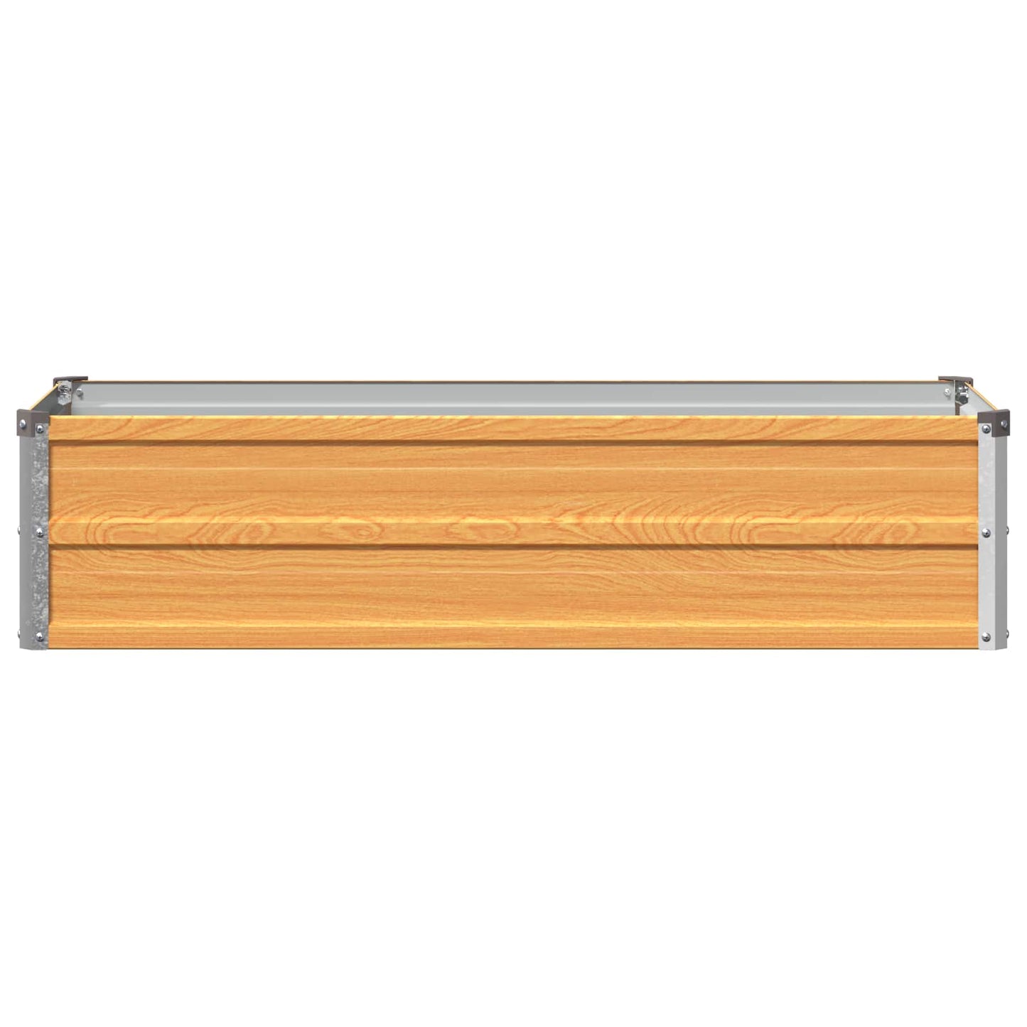 vidaXL Raised Garden Bed Natural 100 x 40 x 24 cm cold-rolled steel