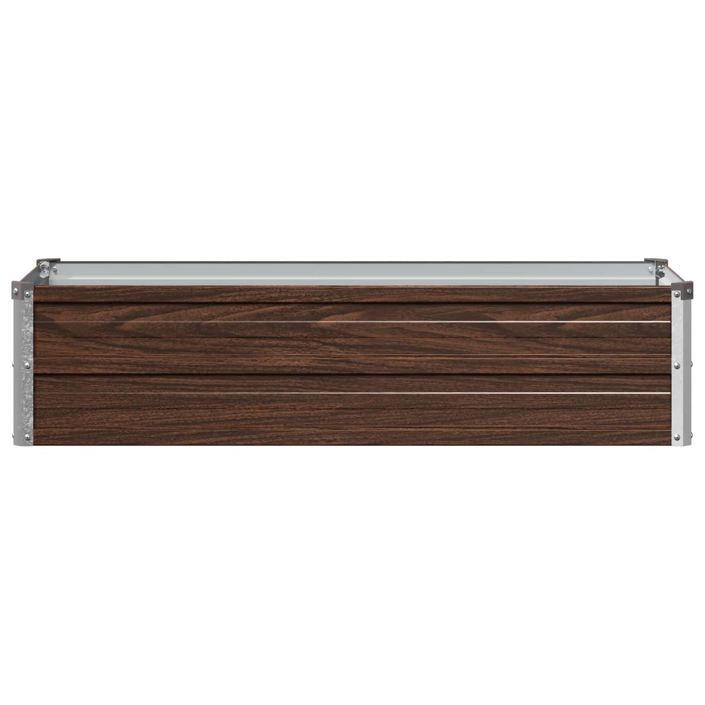 vidaXL Raised Garden Bed Black 100 x 40 x 24 cm cold-rolled steel