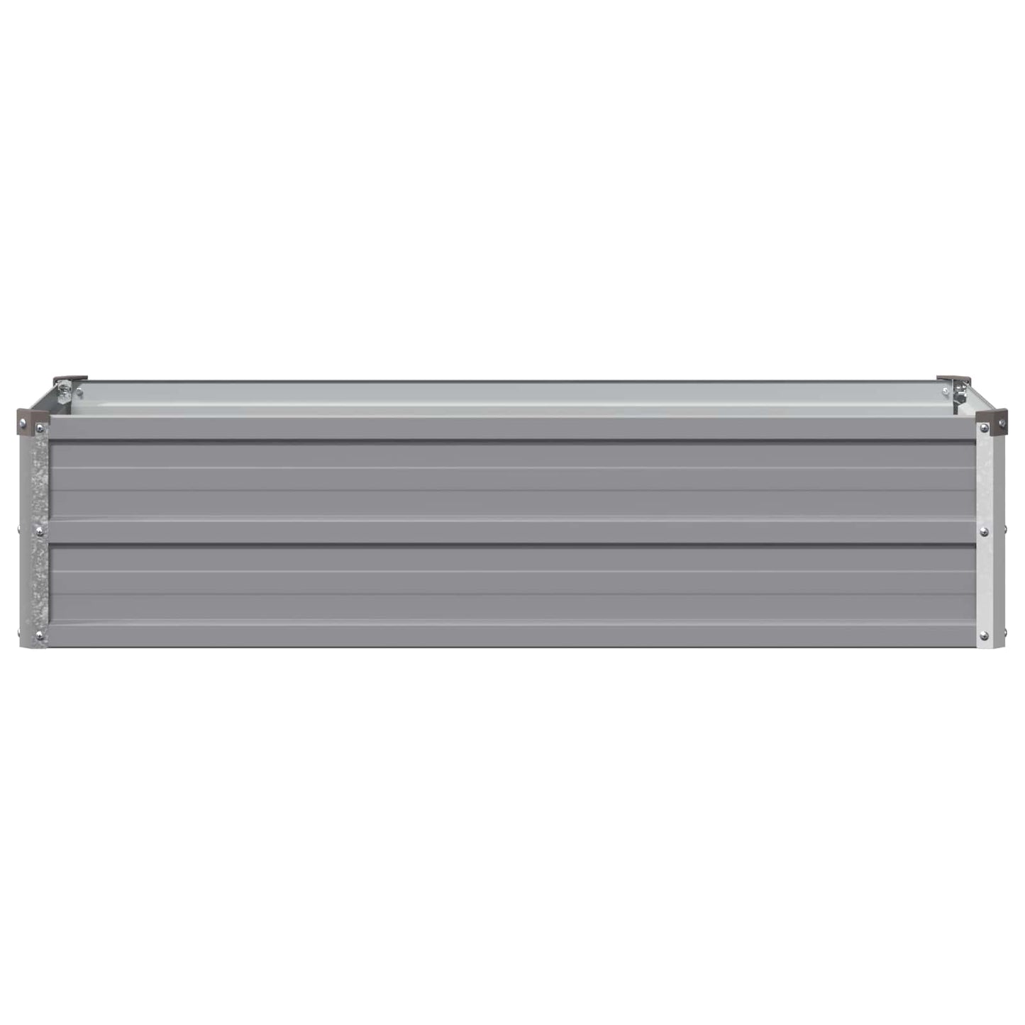 vidaXL Raised Garden Bed Grey 100 x 40 x 24 cm cold-rolled steel