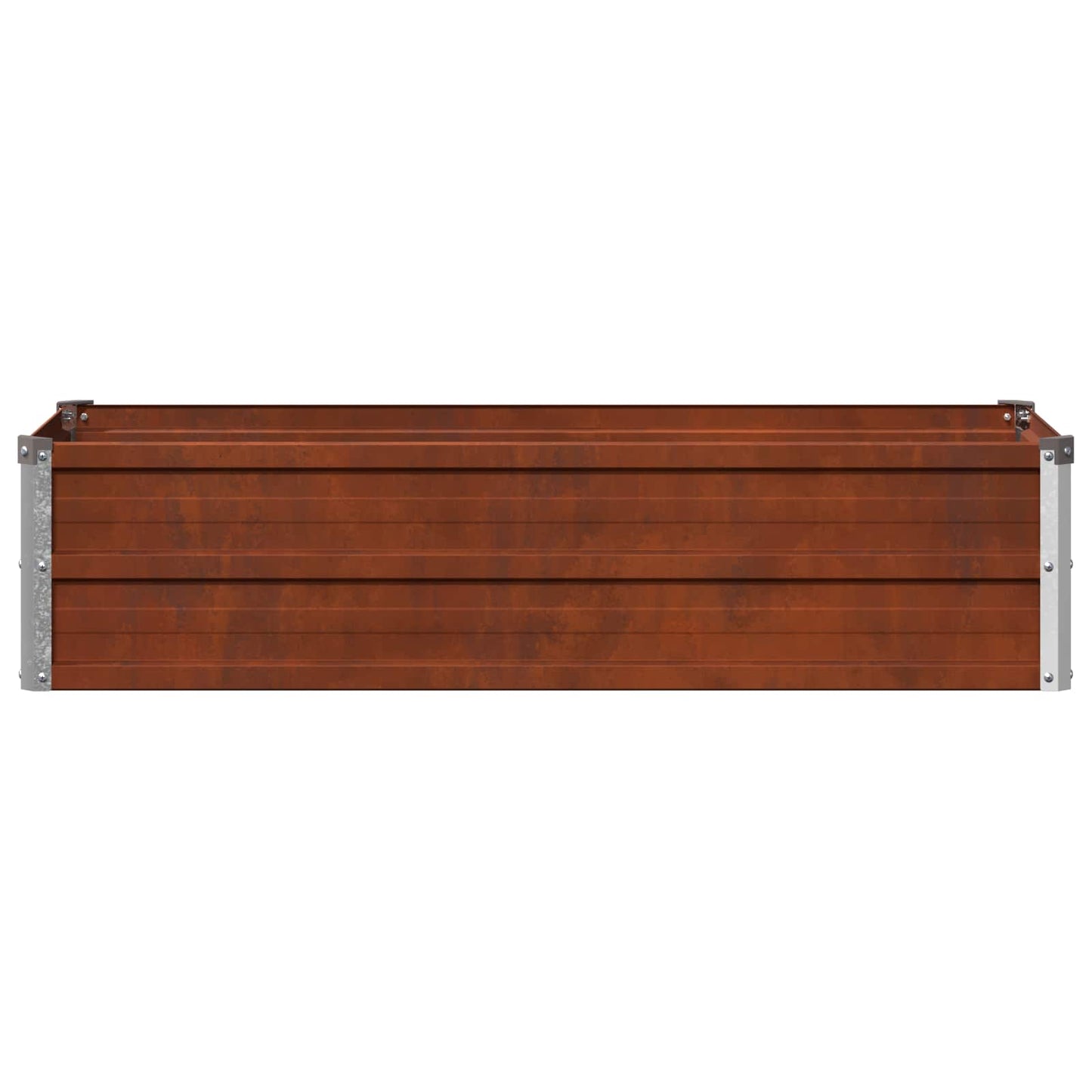 vidaXL Raised Garden Bed Rusty 100 x 40 x 24 cm corton