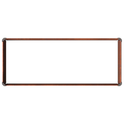 vidaXL Raised Garden Bed Rusty 100 x 40 x 24 cm corton