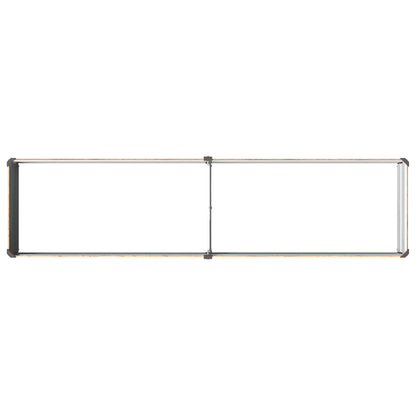 vidaXL Raised Garden Bed Wood Brown 160 x 40 x 24 cm cold-rolled steel
