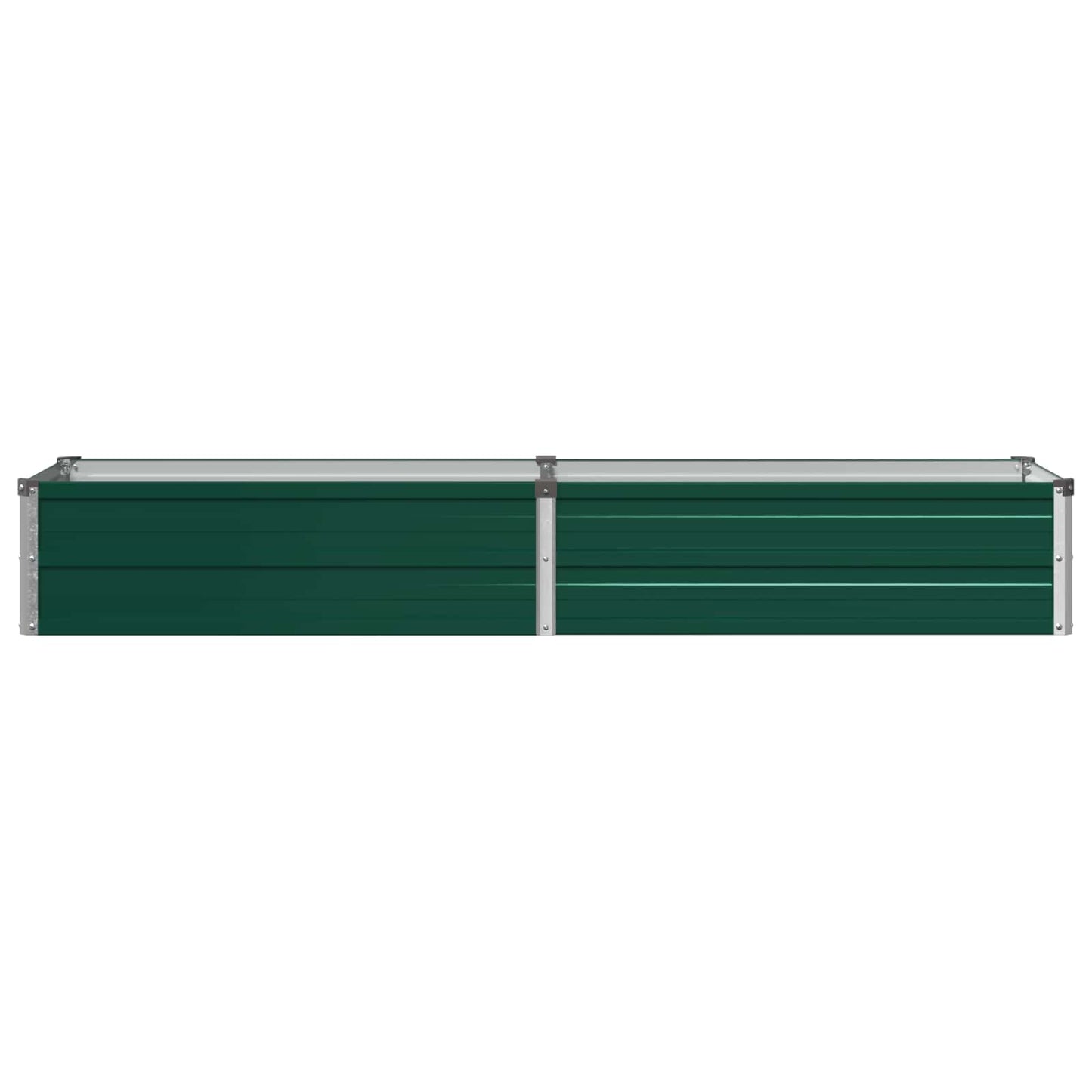 vidaXL Raised Garden Bed Green 160 x 40 x 24 cm cold-rolled steeel