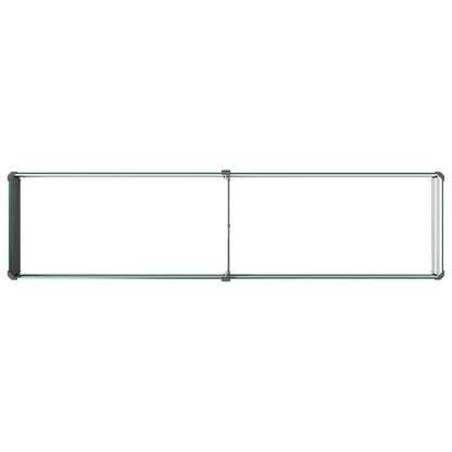 vidaXL Raised Garden Bed Green 160 x 40 x 24 cm cold-rolled steeel