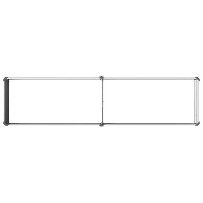 vidaXL Raised Garden Bed Grey 160 x 40 x 24 cm cold-rolled steel