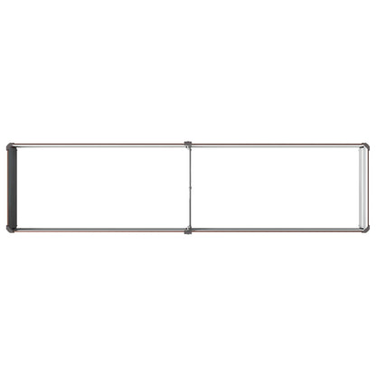 vidaXL Raised Garden Bed Brown 160 x 40 x 24 cm cold-rolled steel