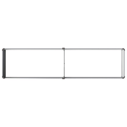 vidaXL Raised Garden Bed Anthracite 160 x 40 x 24 cm cold-rolled steel