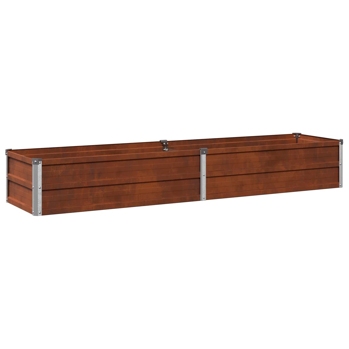 vidaXL Raised Garden Bed Rusty 160 x 40 x 24 cm corton