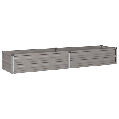 vidaXL Raised Garden Bed Rusty 160 x 40 x 24 cm corton
