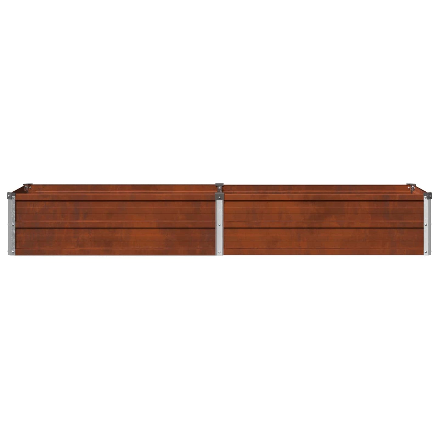 vidaXL Raised Garden Bed Rusty 160 x 40 x 24 cm corton