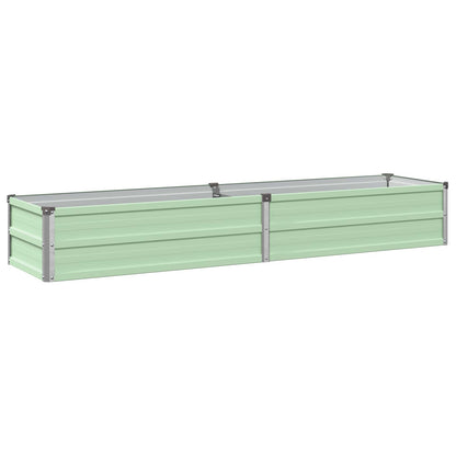 vidaXL Raised Garden Bed Pastel Green 160 x 40 x 24 cm