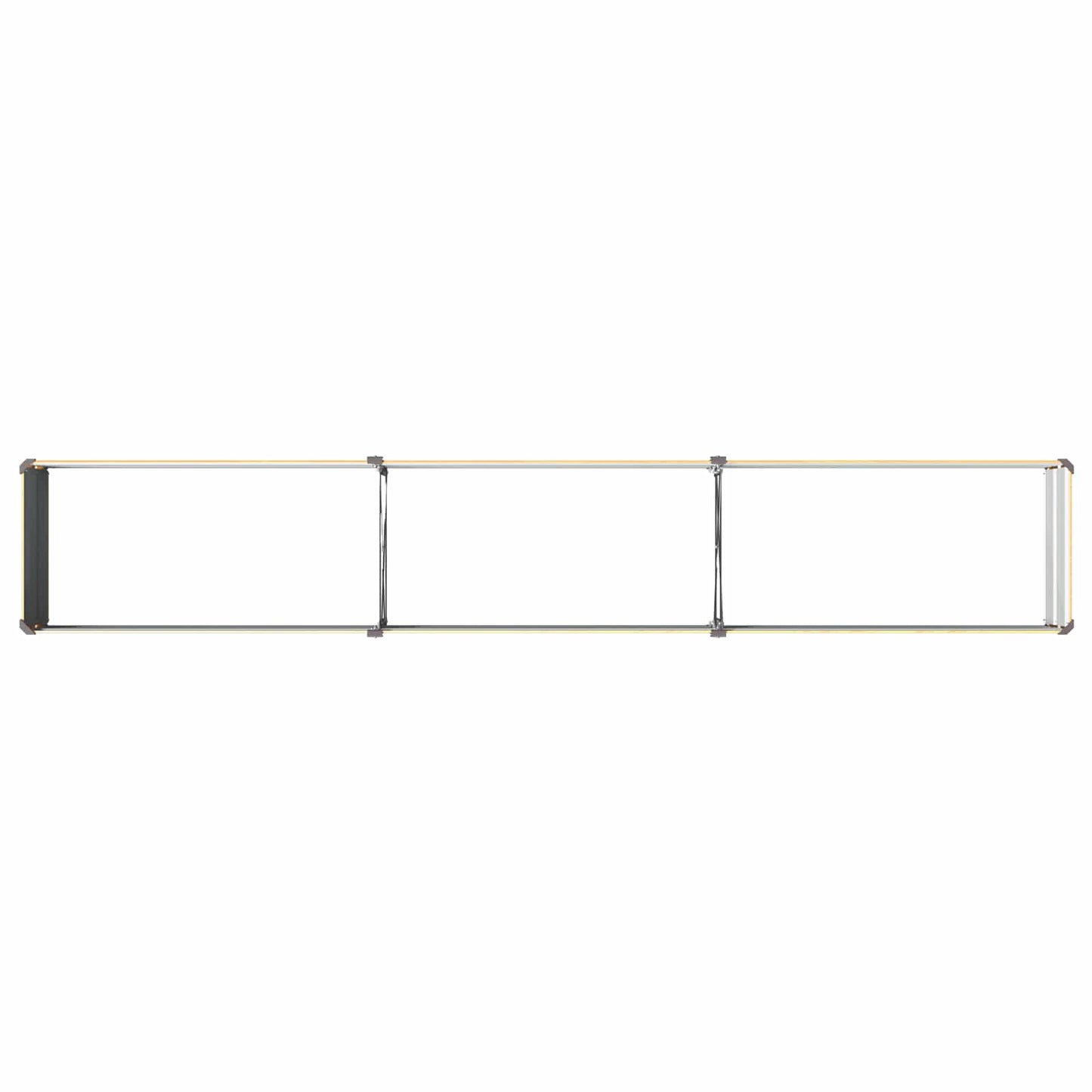 vidaXL Raised Garden Bed Natural 240 x 40 x 24 cm cold-rolled steel