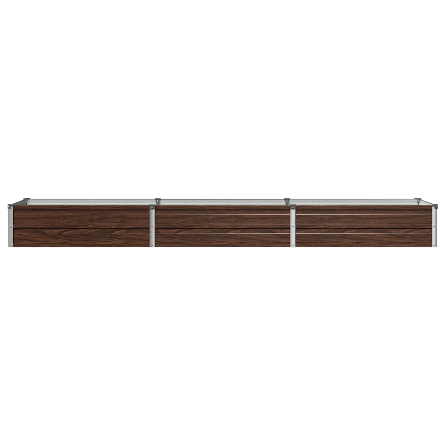 vidaXL Raised Garden Bed Black 240 x 40 x 24 cm cold-rolled steel