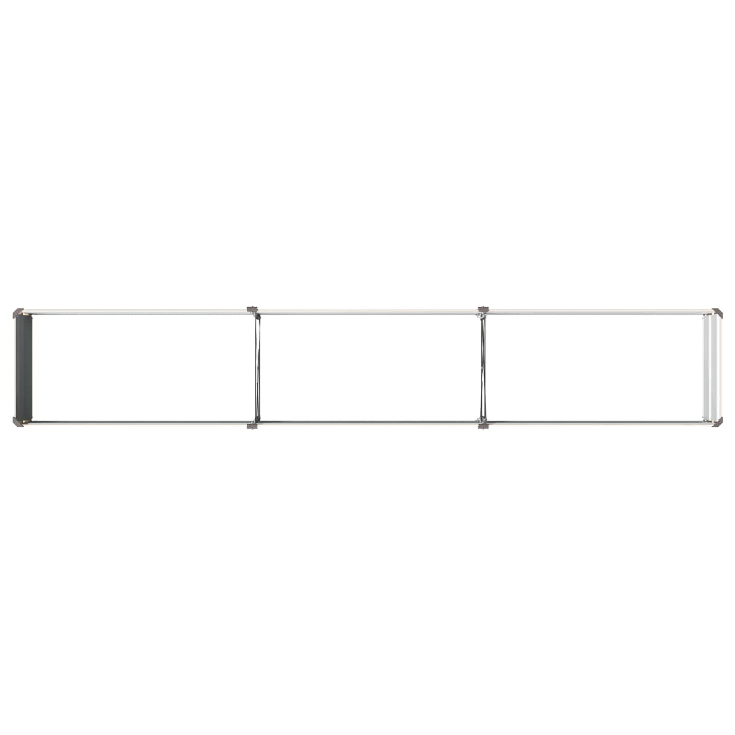 vidaXL Raised Garden Bed Ivory 240 x 40 x 24 cm cold-rolled steel
