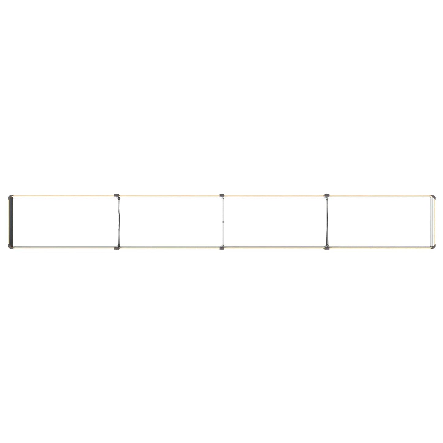 vidaXL Raised Garden Bed Natural 320 x 40 x 24 cm cold-rolled steel