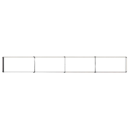 vidaXL Raised Garden Bed Black 320 x 40 x 24 cm cold-rolled steel