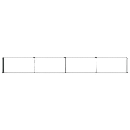 vidaXL Raised Garden Bed Grey 320 x 40 x 24 cm cold-rolled steel