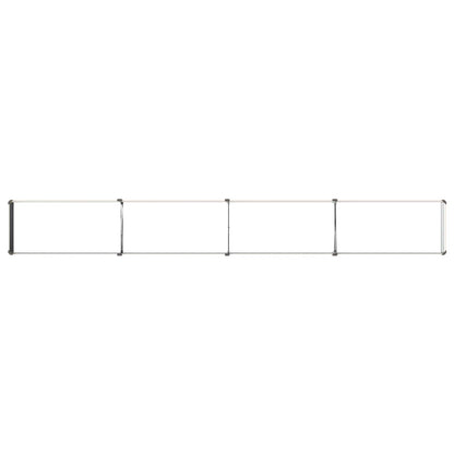 vidaXL Raised Garden Bed Ivory 320 x 40 x 24 cm cold-rolled steel