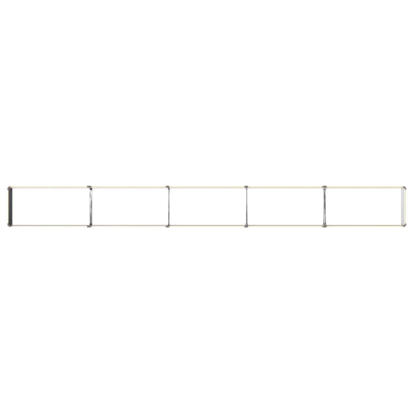vidaXL Raised Garden Bed Natural 400 x 40 x 24 cm cold-rolled steel