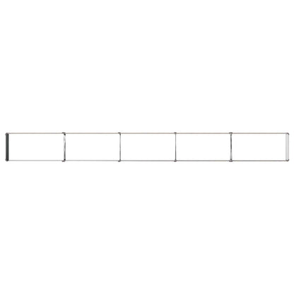 vidaXL Raised Garden Bed Black 400 x 40 x 24 cm cold-rolled steel