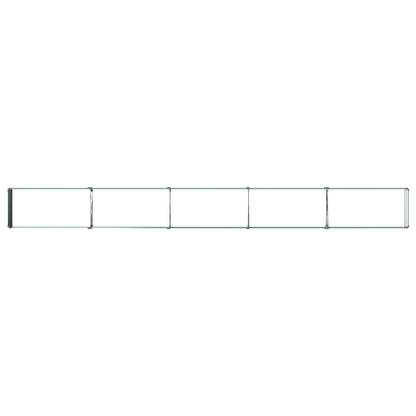 vidaXL Raised Garden Bed Green 400 x 40 x 24 cm cold-rolled steeel