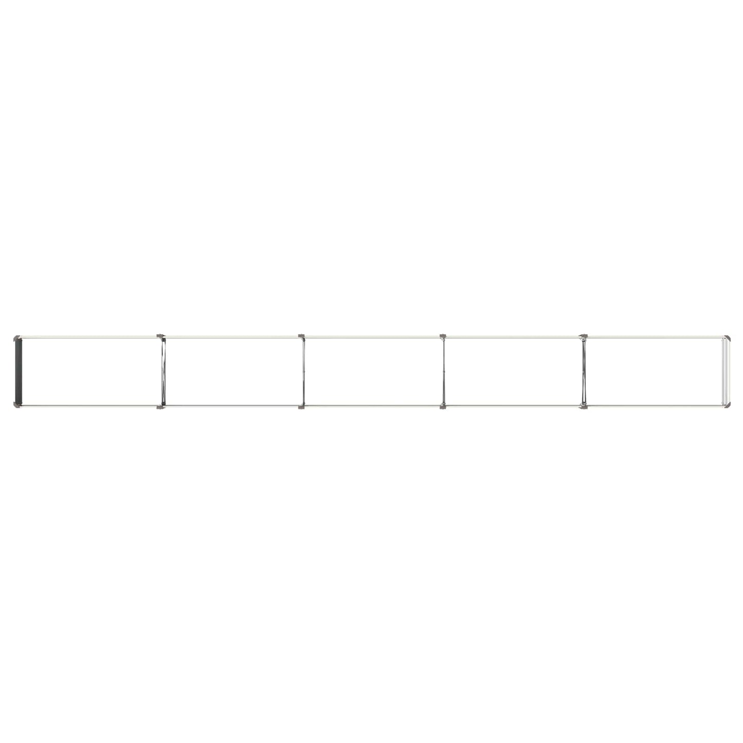 vidaXL Raised Garden Bed Ivory 400 x 40 x 24 cm cold-rolled steel