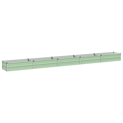 vidaXL Raised Garden Bed Pastel Green 400 x 40 x 24 cm