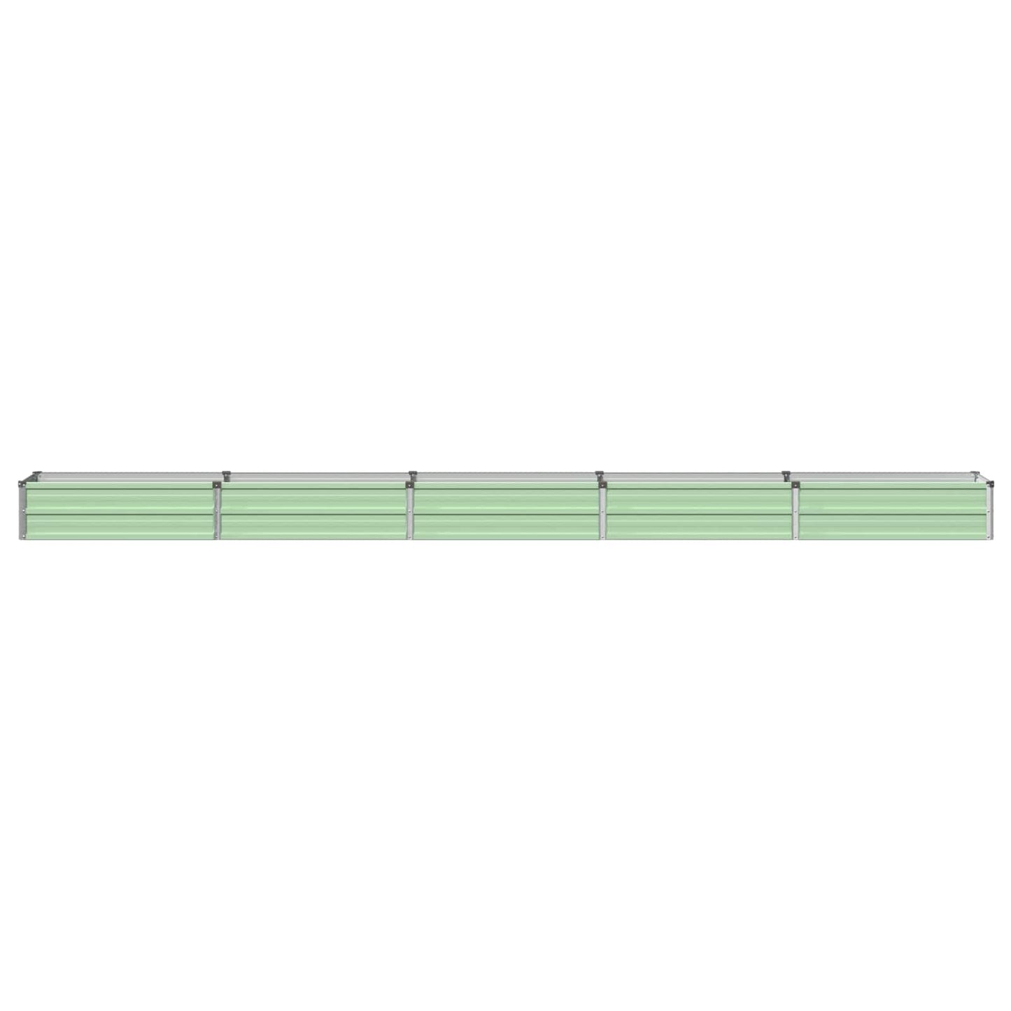 vidaXL Raised Garden Bed Pastel Green 400 x 40 x 24 cm