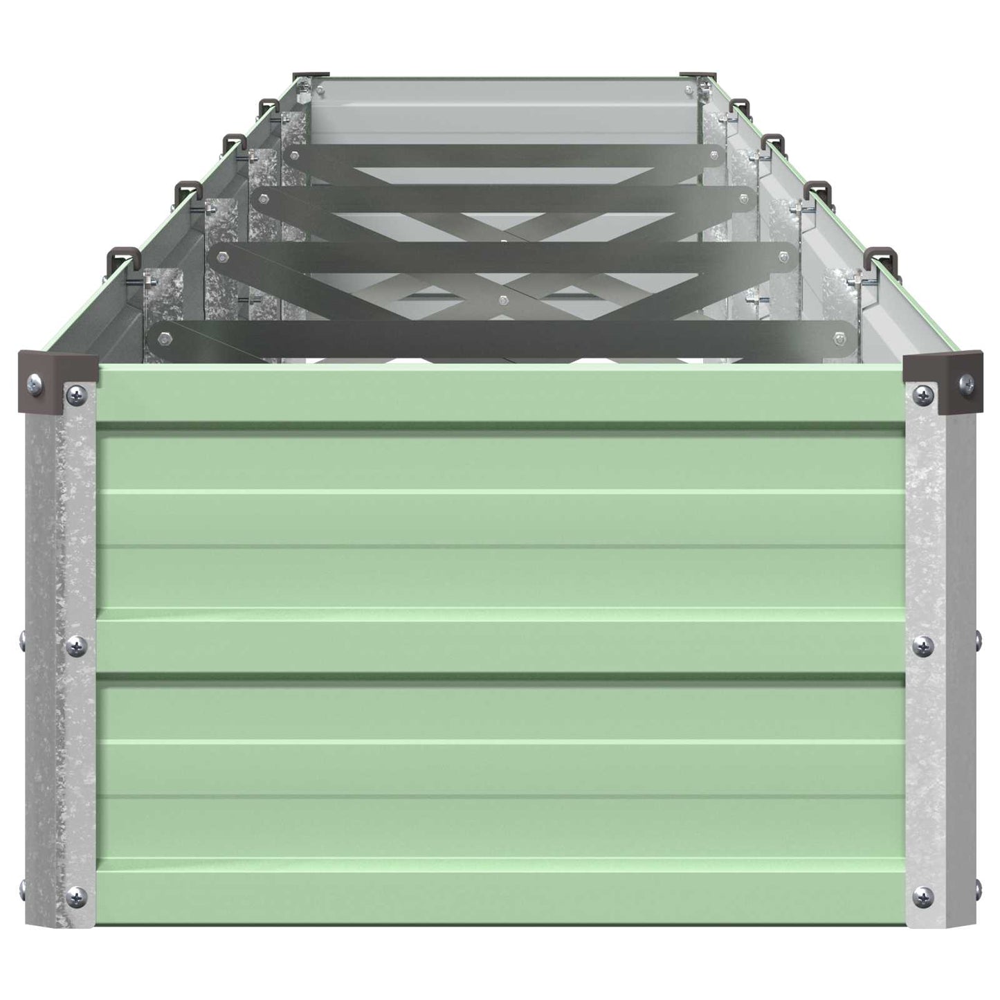 vidaXL Raised Garden Bed Pastel Green 400 x 40 x 24 cm