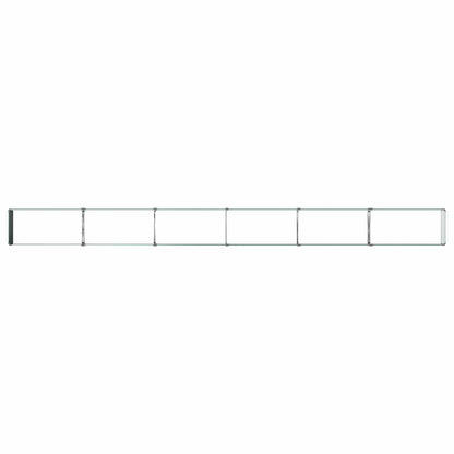 vidaXL Raised Garden Bed Green 480 x 40 x 24 cm cold-rolled steeel