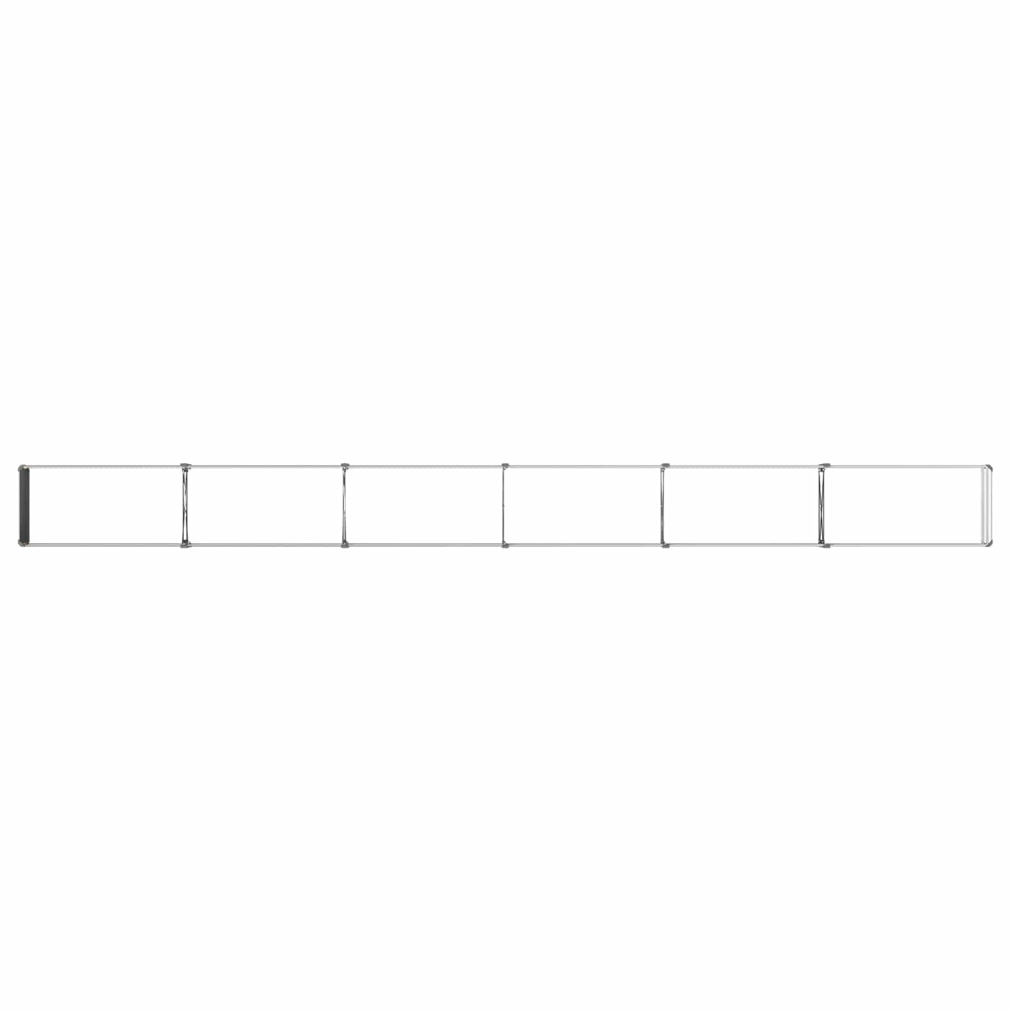 vidaXL Raised Garden Bed Grey 480 x 40 x 24 cm cold-rolled steel