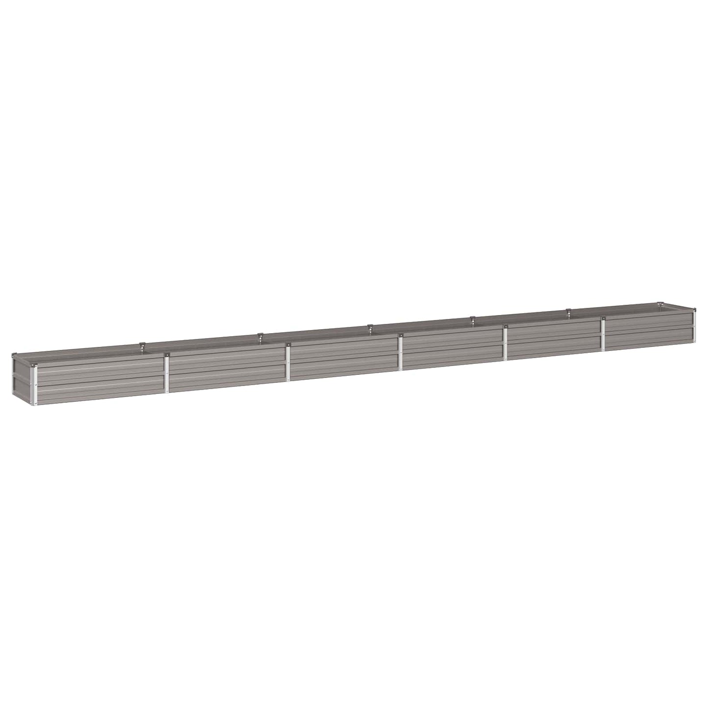 vidaXL Raised Garden Bed Rusty 480 x 40 x 24 cm corton
